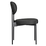 Стул мягкий Alfie Chair черный варинант исполнения - 2 | Loft Concept в Тюмени