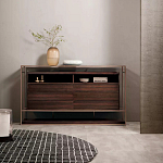 Дизайнерский комод в металлическом каркасе Valerian варинант исполнения - 2 | Loft Concept в Тюмени