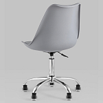 Офисный стул на металлическом основании EGGERY Grey пластик варинант исполнения - 4 | Loft Concept в Тюмени