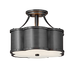 Потолочный светильник с декоративными заклепками Hinkley  варинант исполнения - 1 | Loft Concept в Тюмени