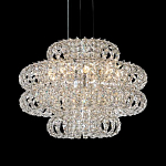 Люстра круглая с россыпью хрусталя Perfection of Diamonds варинант исполнения - 2 | Loft Concept в Тюмени