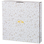 Блюдо сервировочное круглое с цветочным принтом 27 Floral Charm варинант исполнения - 2 | Loft Concept в Тюмени