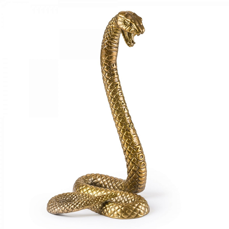 Статуэтка Seletti Wunderkrammer Snake Золотой Статуэтка Seletti Wunderkrammer Snake Золотой в Тюмени | Loft Concept