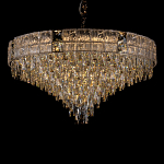 Люстра с каскадом из прозрачного хрусталя Constant Sparks варинант исполнения - 10 | Loft Concept в Тюмени