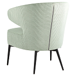 Современное мягкое кресло на металлических ножках Rakush Pistachio варинант исполнения - 4 | Loft Concept в Тюмени