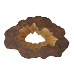 Кофейный стол Burl Exotic tree Coffee Table Black варинант исполнения - 2 | Loft Concept в Тюмени