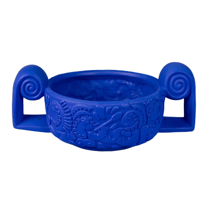 Ваза Seletti Centerpiece Blue Синий Ваза Seletti Centerpiece Blue Синий в Тюмени | Loft Concept