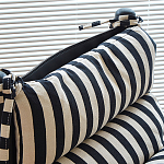 Кресло черно-белое со съемными подушками Celebrity варинант исполнения - 4 | Loft Concept в Тюмени