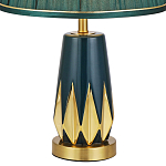 Настольная лампа с абажуром Femia Green Gold Table Lamp варинант исполнения - 2 | Loft Concept в Тюмени