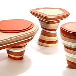 Приставной столик Vorlon Desert Side Table варинант исполнения - 2 | Loft Concept в Тюмени