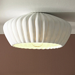 Потолочный светильник керамический Ceramic Embossed Lamp варинант исполнения - 2 | Loft Concept в Тюмени