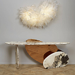 Консоль в виде овальных элементов Jinye console варинант исполнения - 3 | Loft Concept в Тюмени