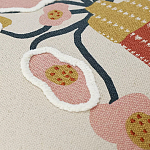 Подушка с цветочным принтом Blooming Elegance Rose варинант исполнения - 2 | Loft Concept в Тюмени