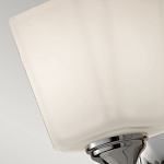 Бра для ванных комнат с белым матовым плафоном квадратной формы на основании цвета хром Feiss варинант исполнения - 5 | Loft Concept в Тюмени