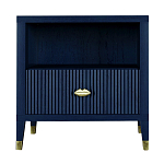 Прикроватная тумбочка с полкой Elsa Dreams Blue варинант исполнения - 5 | Loft Concept в Тюмени