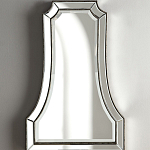 Зеркало в серебристой фигурной раме Silver Reflection варинант исполнения - 3 | Loft Concept в Тюмени