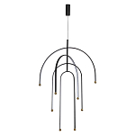 Люстра подвесная с дугообразными изогнутыми элементами Luke Lampco Tracer Lamp варинант исполнения - 2 | Loft Concept в Тюмени