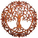 Панно из дерева Breath Panel With Trees варинант исполнения - 1 | Loft Concept в Тюмени