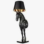 Horse Statue Floor Lamp Большой светильник Черная Лошадь варинант исполнения - 6 | Loft Concept в Тюмени