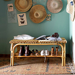 Скамья из ротанга Saveria Rattan Bench варинант исполнения - 6 | Loft Concept в Тюмени