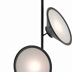 Торшер черный с 2-мя большими лампами Black Diffusers варинант исполнения - 1 | Loft Concept в Тюмени