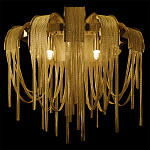 Бра с металиическими цепочками и дугообразными элементами Atlantis Chain варинант исполнения - 8 | Loft Concept в Тюмени