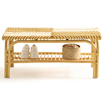 Скамья из ротанга Saveria Rattan Bench варинант исполнения - 9 | Loft Concept в Тюмени