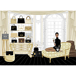 Megan Hess The Bag варинант исполнения - 2 | Loft Concept в Тюмени