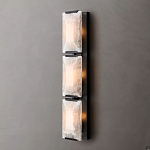 Бра из 3-х прямоугольных мраморных панелей Calling to Shine варинант исполнения - 1 | Loft Concept в Тюмени