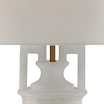 Настольная лампа с основанием в форме урны Piercing Stone варинант исполнения - 1 | Loft Concept в Тюмени