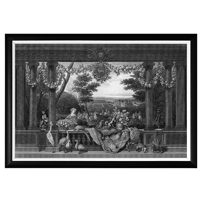 Постер Vincennes Poster Черный Белый Постер Vincennes Poster Черный Белый в Тюмени | Loft Concept