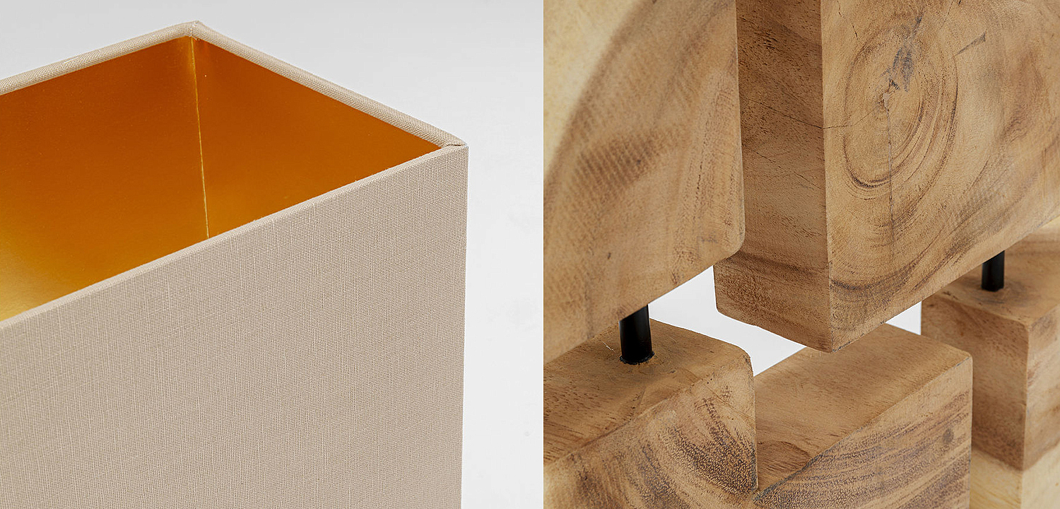 Настольная лампа Saw Cut Acacia - Loft-Concept в Тюмени