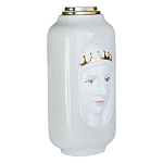 Ваза с золотисто-белыми фрагментами Faces of Imagination варинант исполнения - 1 | Loft Concept в Тюмени