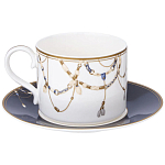 Чайный набор из фарфора с изображением лошадей на 6 персон 12 предметов Porcelain Horse Set   варинант исполнения - 2 | Loft Concept в Тюмени