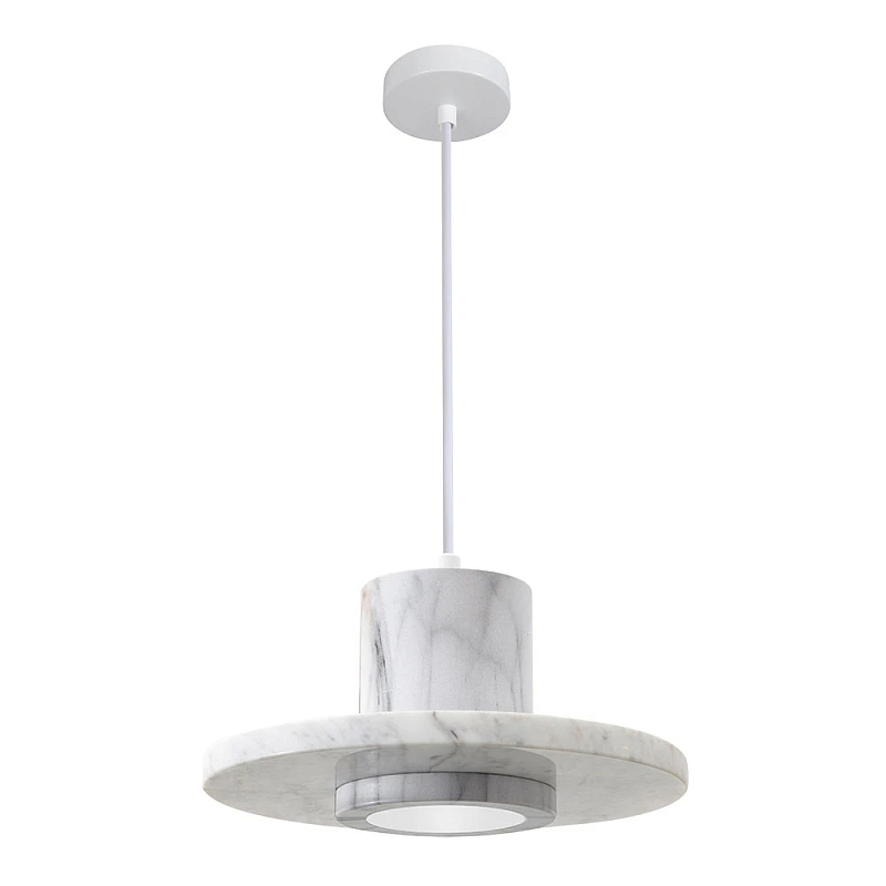 Подвесной светильник Douro Light белый мрамор Белый Белый Мрамор Bianco в Тюмени | Loft Concept 