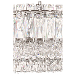 Люстра подвесная круглая из прозрачного хрусталя с корпусом из металла цвета хром Selfsufficient варинант исполнения - 2 | Loft Concept в Тюмени