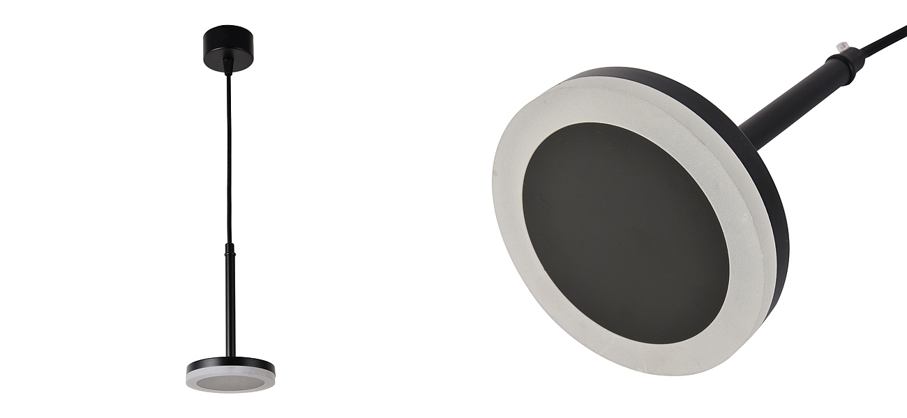 Светодиодный подвесной светильник DIENES Black Светодиодный подвесной светильник DIENES Black - Loft-Concept в Тюмени