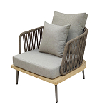 Кресло уличное серое Street Comfort  варинант исполнения - 1 | Loft Concept в Тюмени