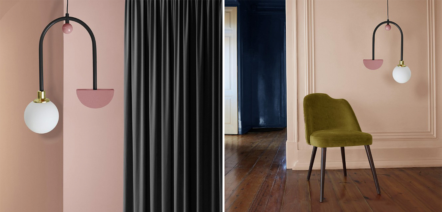 Дизайнерский Светильник Pink Space II Ceiling Lamp by Dovain Studio Дизайнерский Светильник Pink Space II Ceiling Lamp by Dovain Studio - Loft-Concept в Тюмени