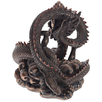 Декоративная статуэтка Дракон Фуцанлун Fuzanglong Dragon Brown Statuette варинант исполнения - 4 | Loft Concept в Тюмени