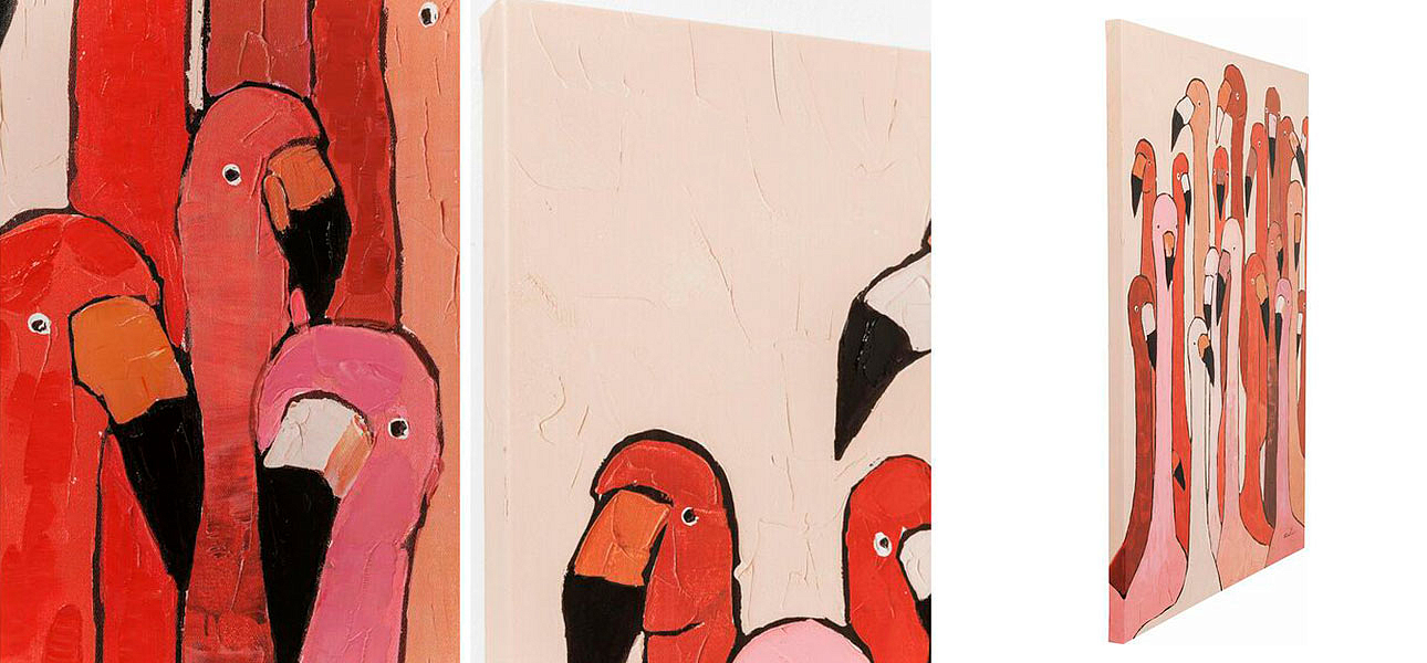 Постер A flock of Flamingos Постер A flock of Flamingos - Loft-Concept в Тюмени