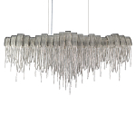 Люстра подвесная с металлическими дугами и длинными цепочками 115 см Atlantis Chain варинант исполнения - 15 | Loft Concept в Тюмени