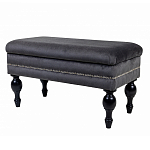 Мягкая банкетка с зоной для хранения Casket Dark Grey варинант исполнения - 2 | Loft Concept в Тюмени