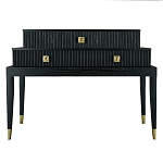 Премиальная Консоль с тремя ящиками Elsa Dreams Black варинант исполнения - 4 | Loft Concept в Тюмени