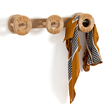 Деревянная настенная вешалка Alma Wood Hanger варинант исполнения - 3 | Loft Concept в Тюмени