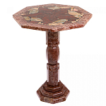 Кофейный стол из натуральных камней Лемезит и Яшма Natural Stone Tables варинант исполнения - 15 | Loft Concept в Тюмени