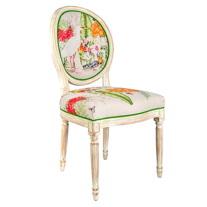 Стул White Heron and Hoopoe Stool Бежевый Мульти Стул White Heron and Hoopoe Stool Бежевый Мульти в Тюмени | Loft Concept
