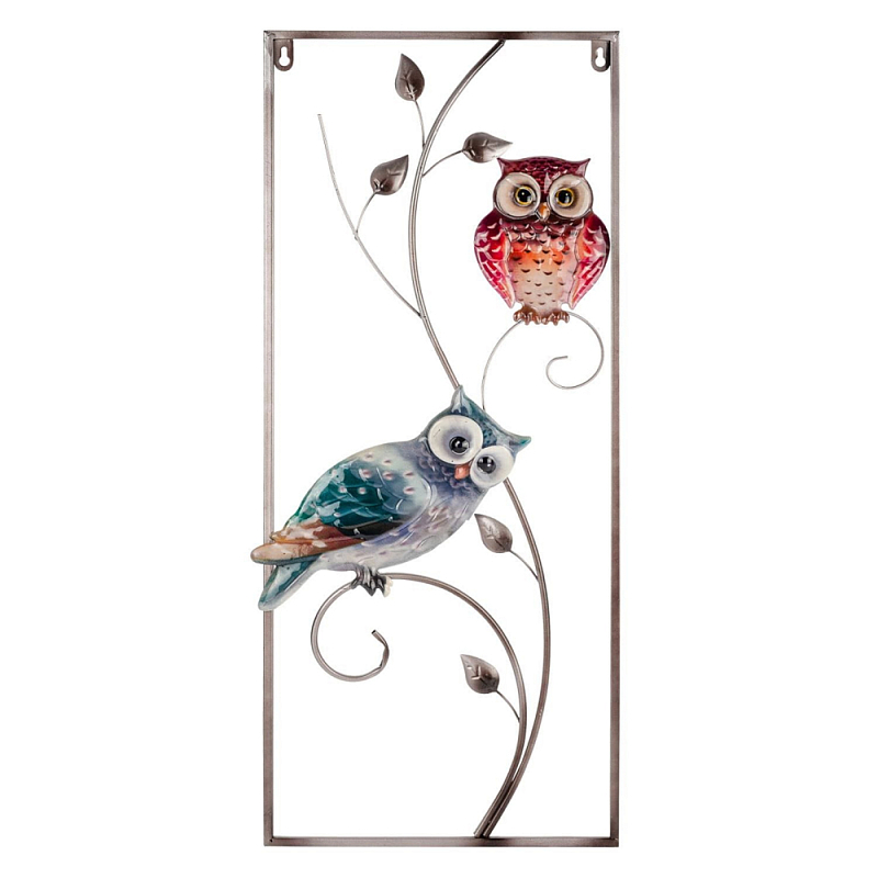Аксессуар настенный из металла Blank Space Owls Мульти в Тюмени | Loft Concept 