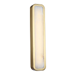 Бра в металлическом корпусе с рассеивателем из бежевого алебастра Cryptocrystalline Stone варинант исполнения - 1 | Loft Concept в Тюмени