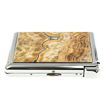 Портсигар с газовой зажигалкой из натурального камня Оникс Stone Cigarettes Cases варинант исполнения - 10 | Loft Concept в Тюмени